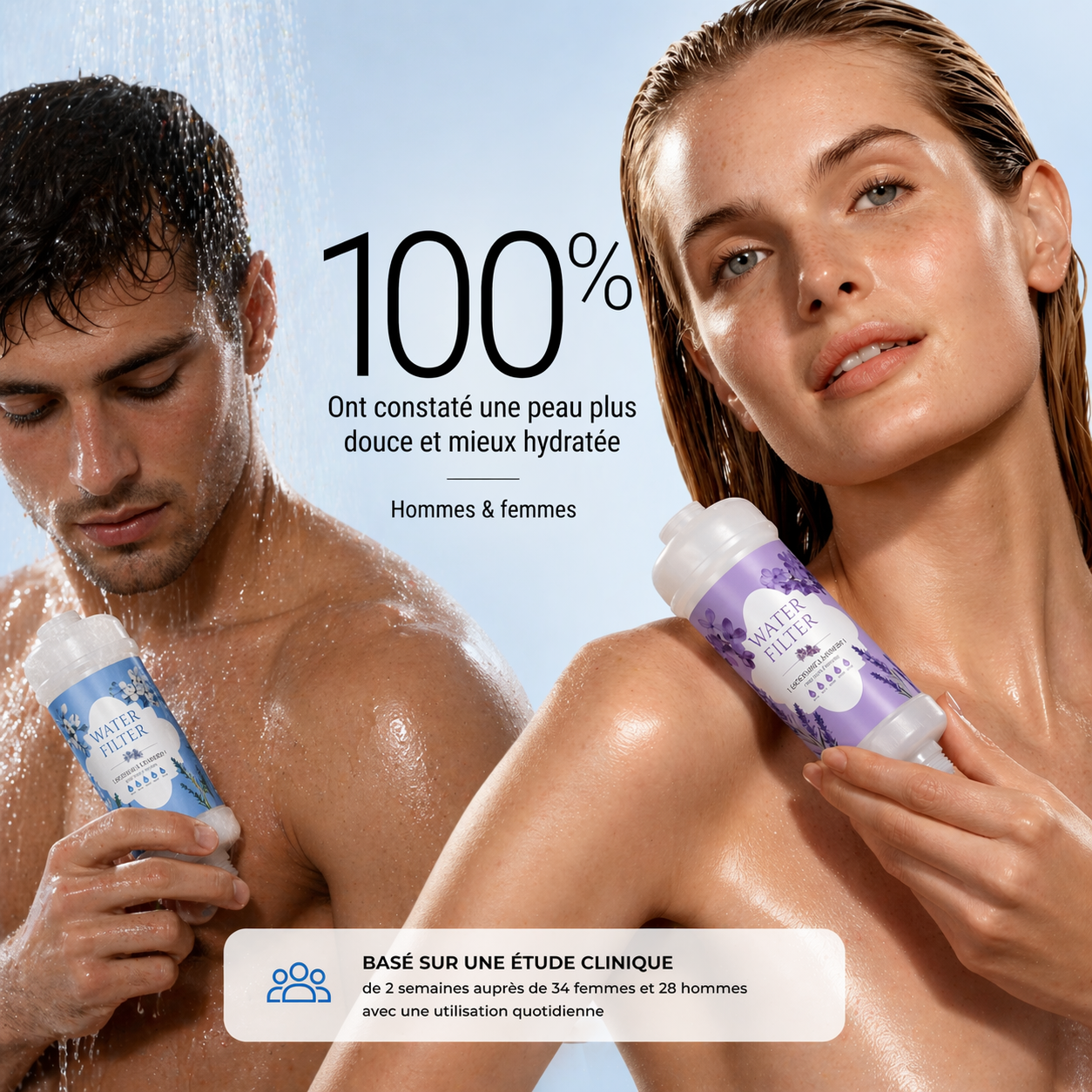 Shower filter vitamine C