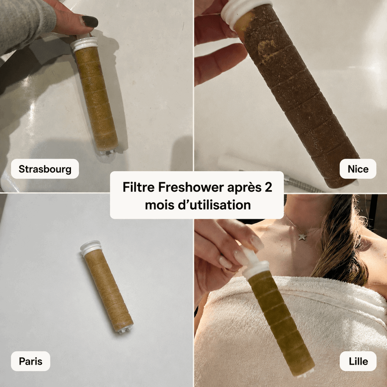 Coffret filtrant vitaminé
